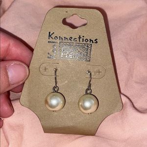 Imitation Pearl Earrings
